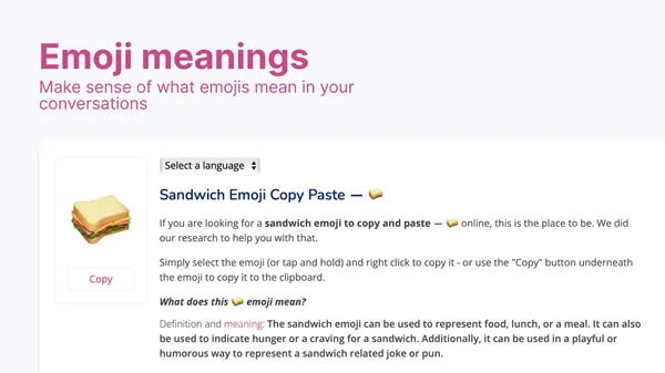 Emojis.Directory - Screenshot 2