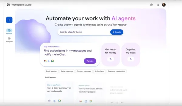 Google Workspace Studio - Screenshot 2