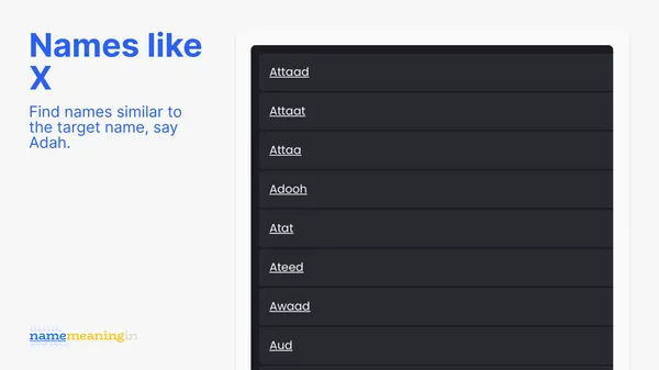 NameMeaningIn - Screenshot 4