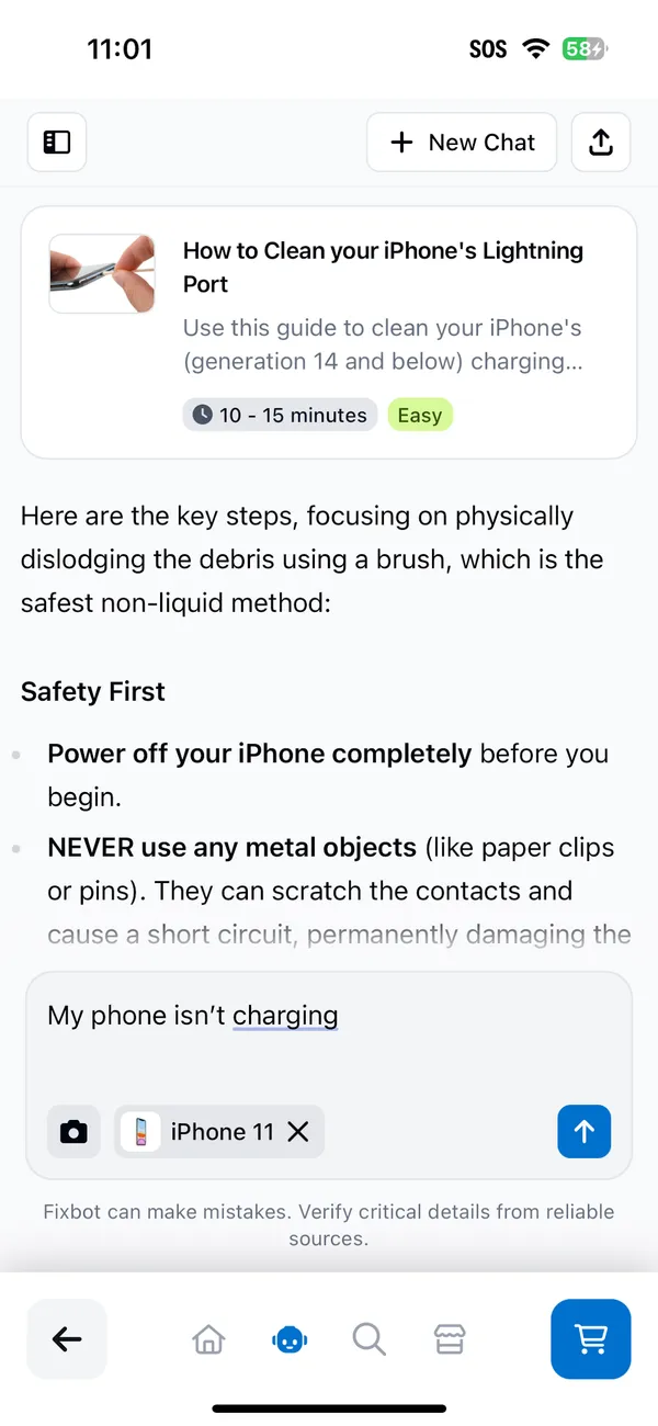 FixBot by iFixit - Screenshot 2