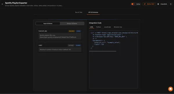 Browser Use Skills - Screenshot 3