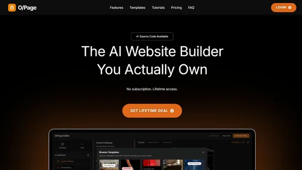 O/Page Website Builder - Screenshot 4