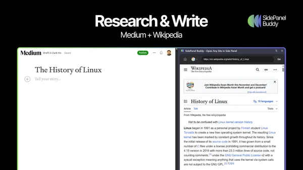 SidePanel Buddy - Screenshot 4