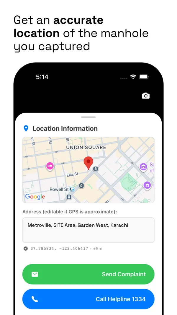 Dhakkan - Report Manhole Covers - Screenshot 3