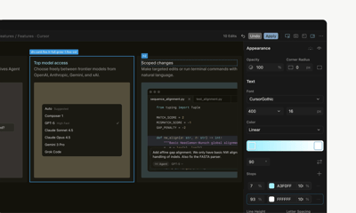 Cursor Visual Editor