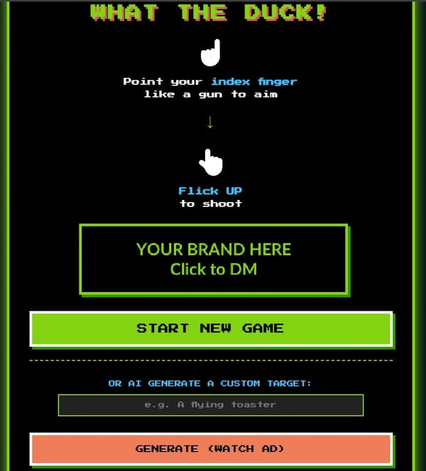 What The Duck! - Screenshot 1