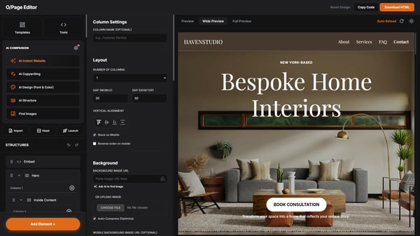 O/Page Website Builder - Screenshot 7