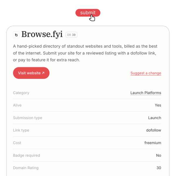 Submission.Directory - Screenshot 2